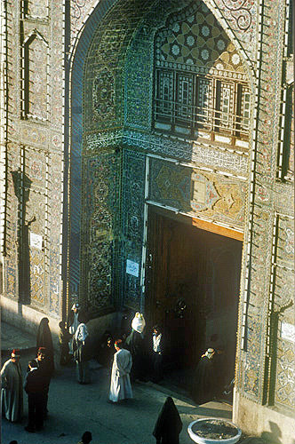 Entrance to the Mosque of Iman Ali, Najar, Iraq